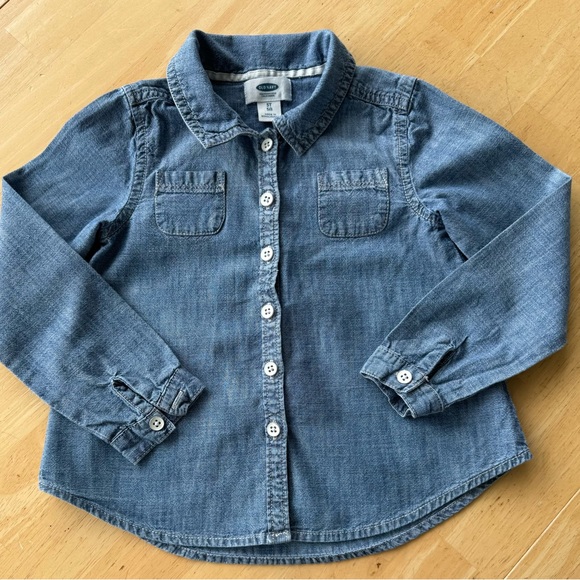 Vintage Toddler Dress, Denim Shirt, Shoes and Checked Shirt - Picture 6 of 11